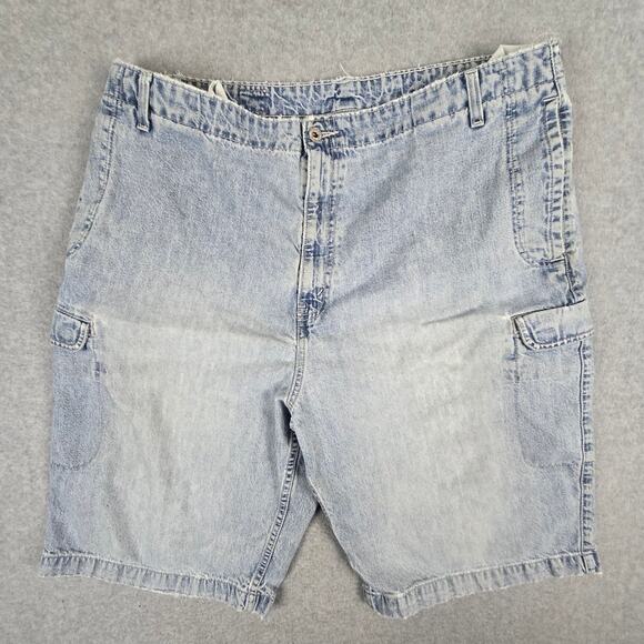 Vintage Levi's Dry Goods Shorts Mens Size 40 Denim Cargo - Picture 1 of 16